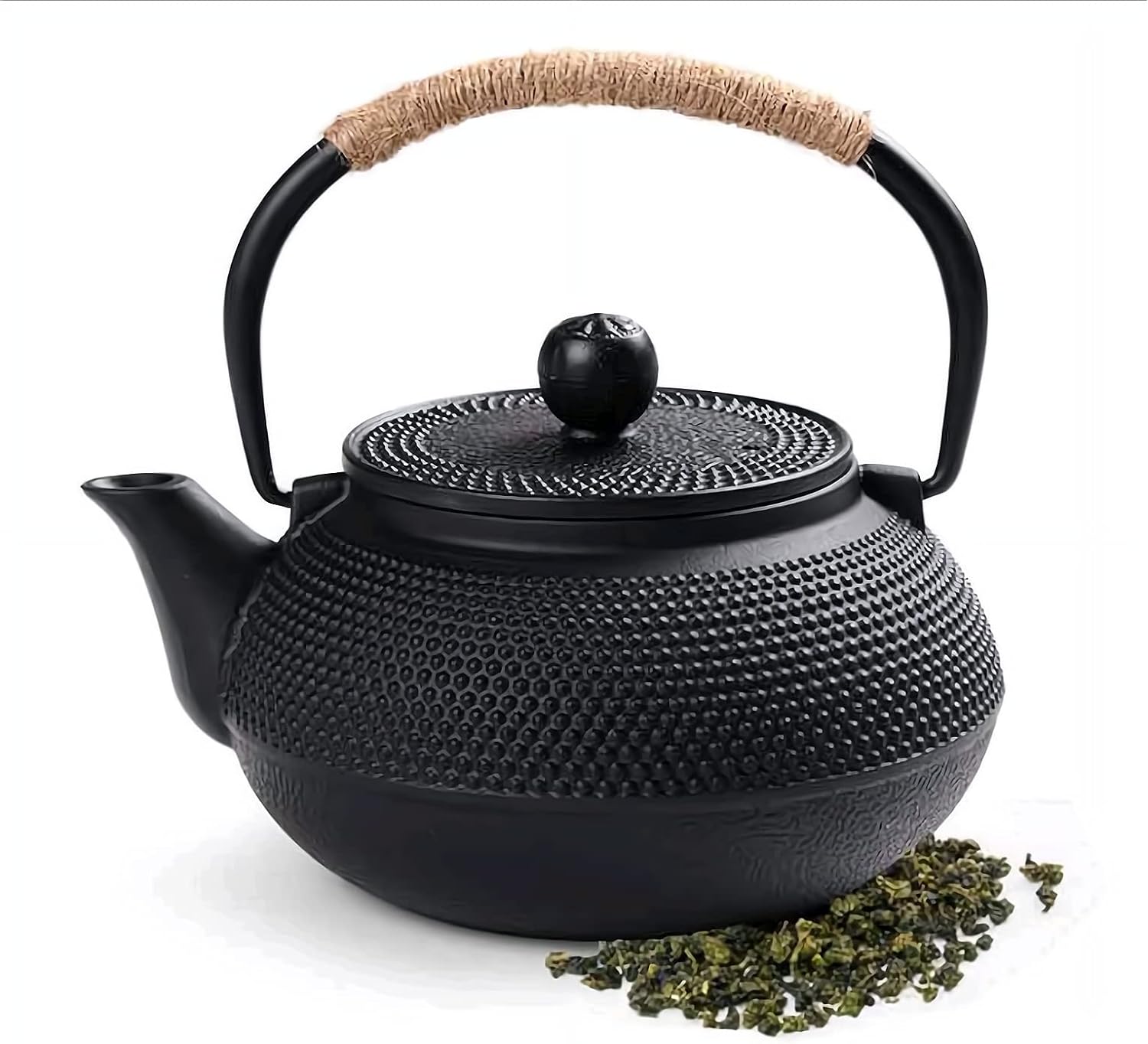 LMA Oriental Ceramic Tea Pot with Stainless Steel Infuser - 0.9 L