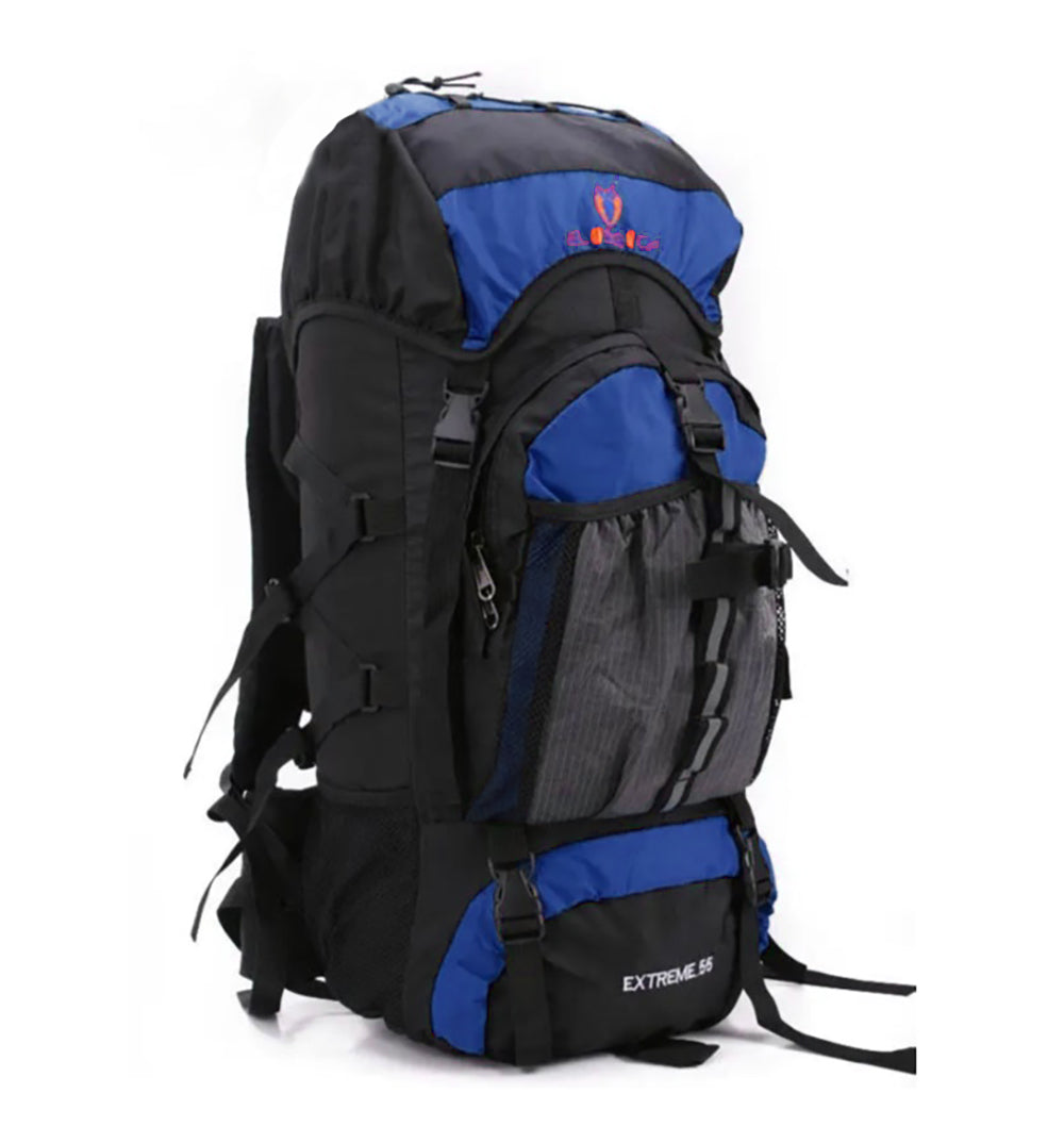 Bluebuck 55L Outdoor Sport Camping Backpack with Rain Cover FX-8852