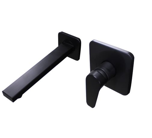 LMA Sanitaryware Wall Mount Concealed Single Lever Mixer & 20cm Water Spout