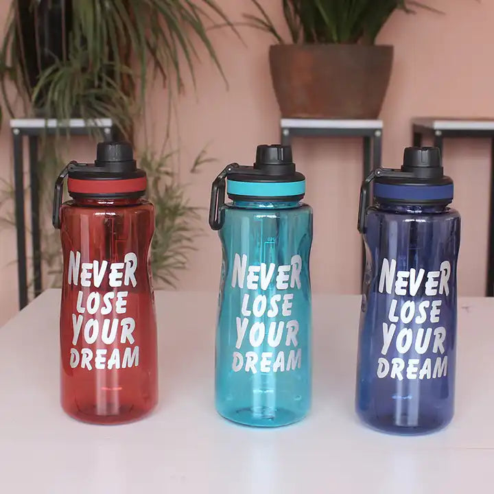 1500ml x3 Never Lose Your Dream Sky Plastic Water Bottles with Screw Lid
