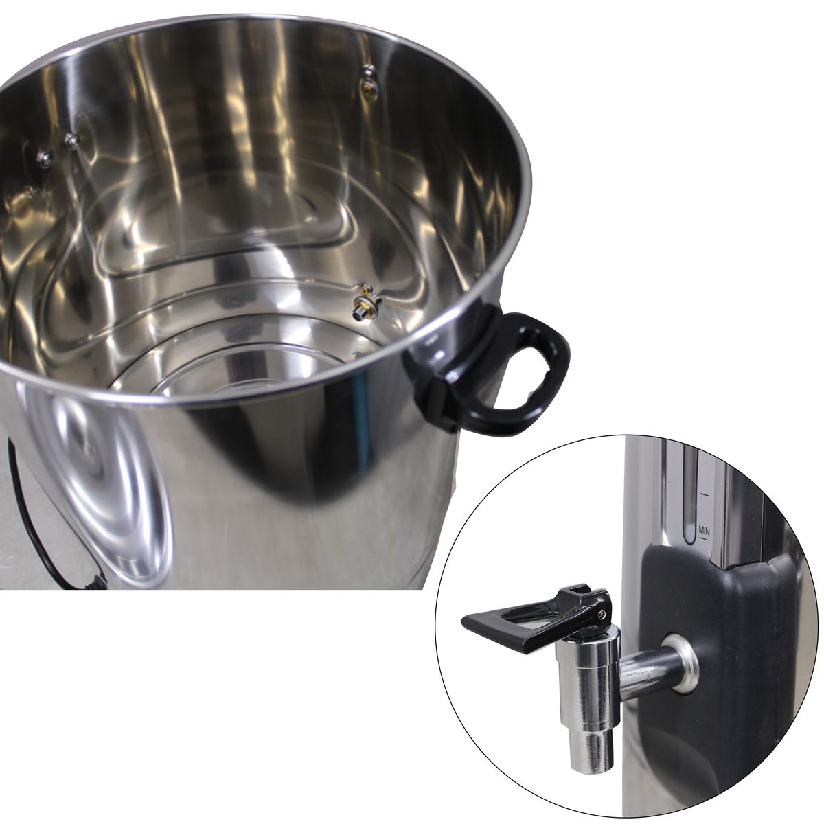 LMA Royal Electric Combination Water Boiler Cauldron - 50 Litres