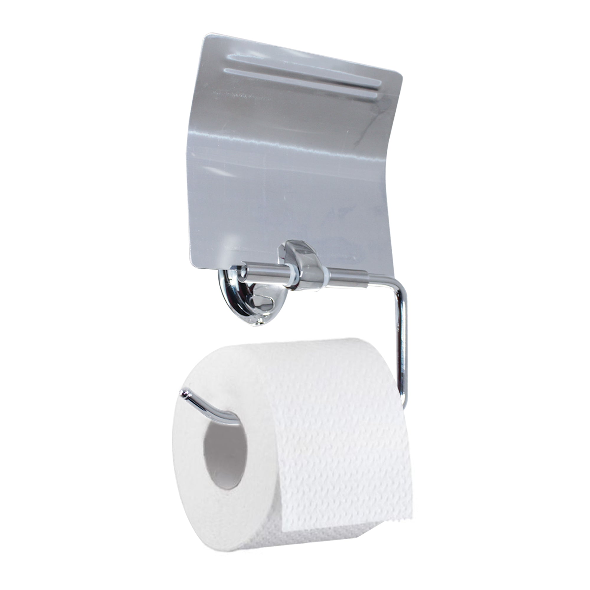 LMA 6 Piece Chrome and Frosted Glass Accessory Set