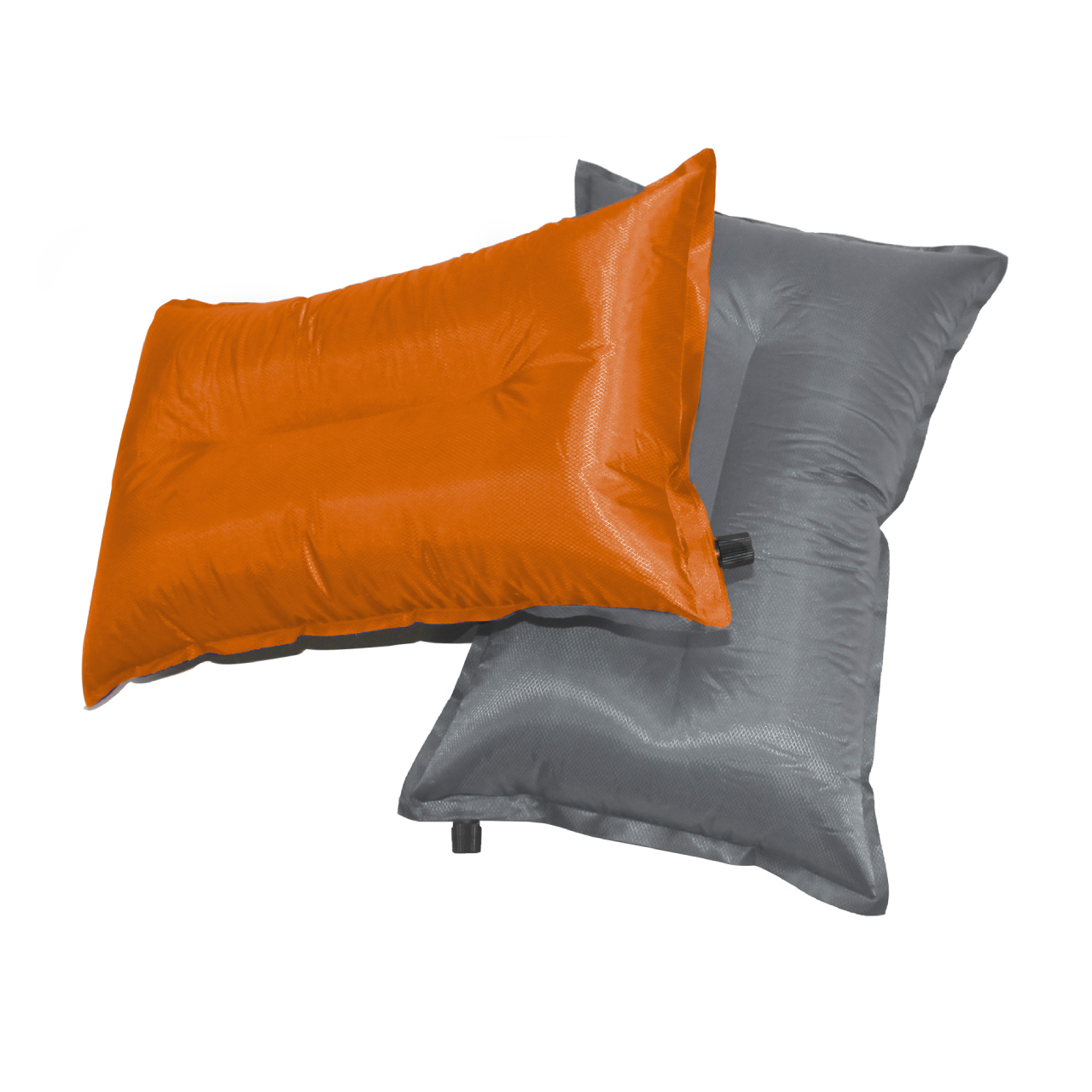 Self Inflating Two Tone Camping Pillows & Headrests 46x29cm - Set of 2