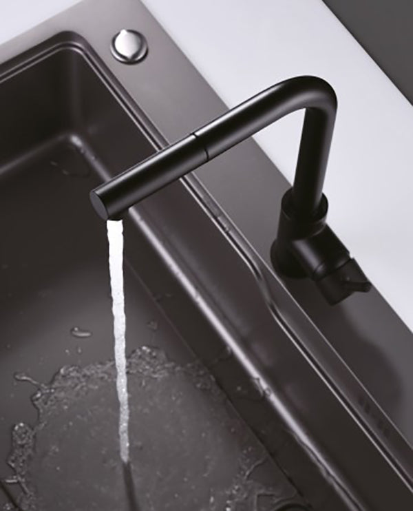 LMA 2 Mode Pullout Kitchen Mixer with 360 Degree Swivel Spout