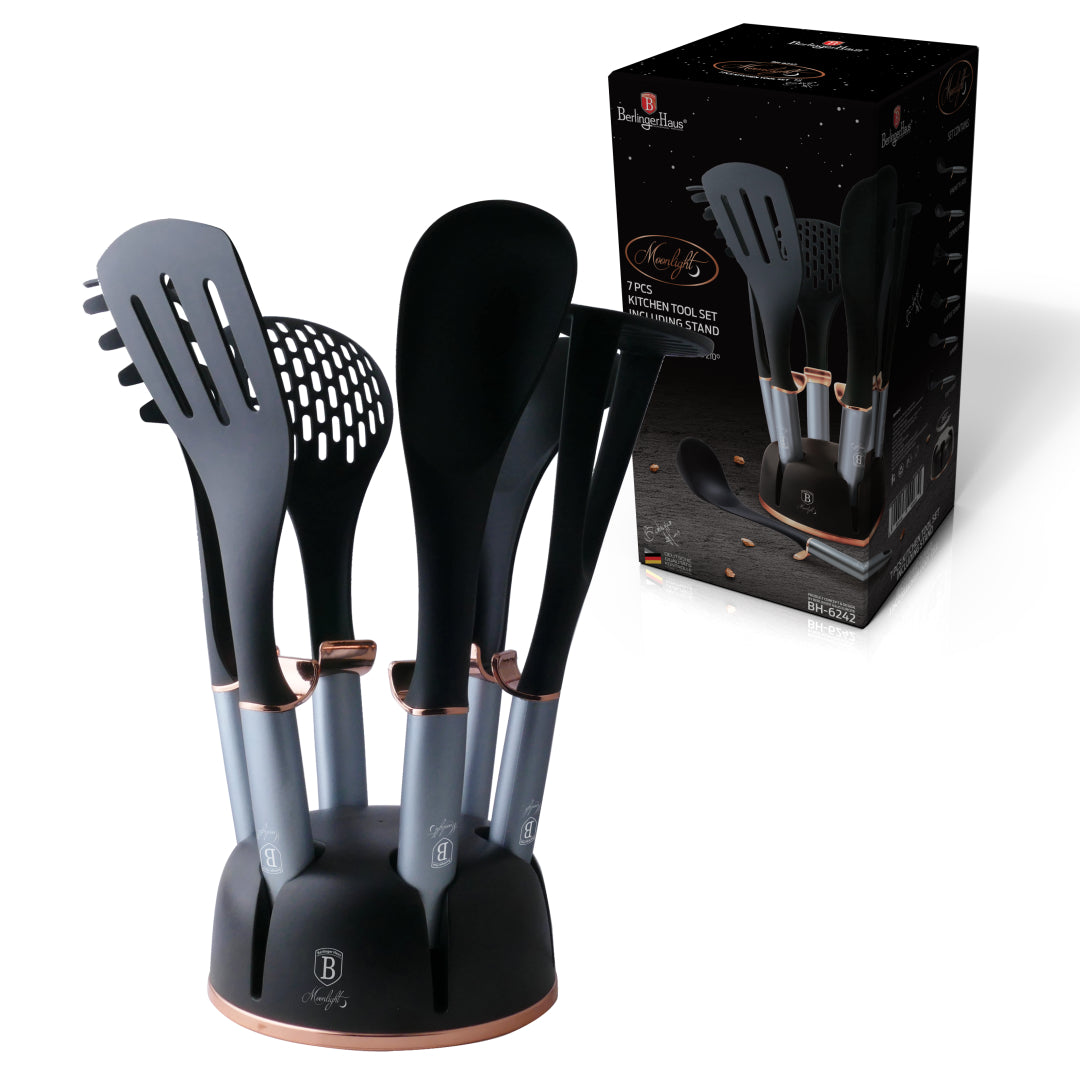 Berlinger Haus 7-Piece Kitchen Utensil Set - Moonlight Edition
