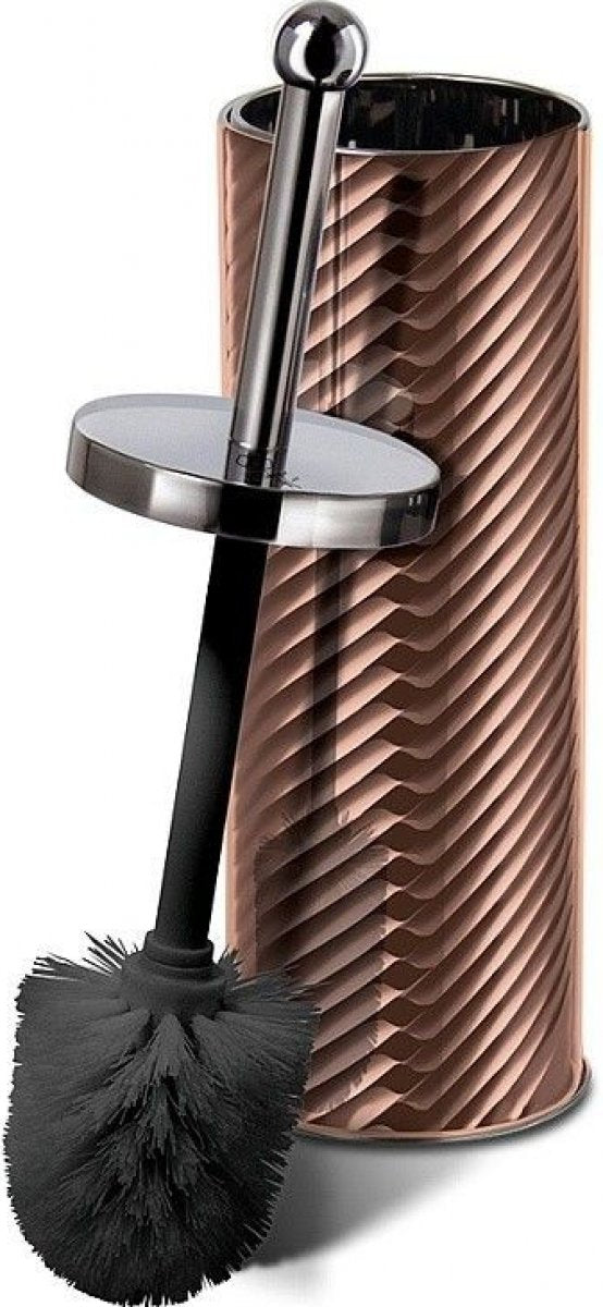 Berlinger Haus Stainless Steel Premium Toilet Brush - Metallic Line Rose Gold Edition
