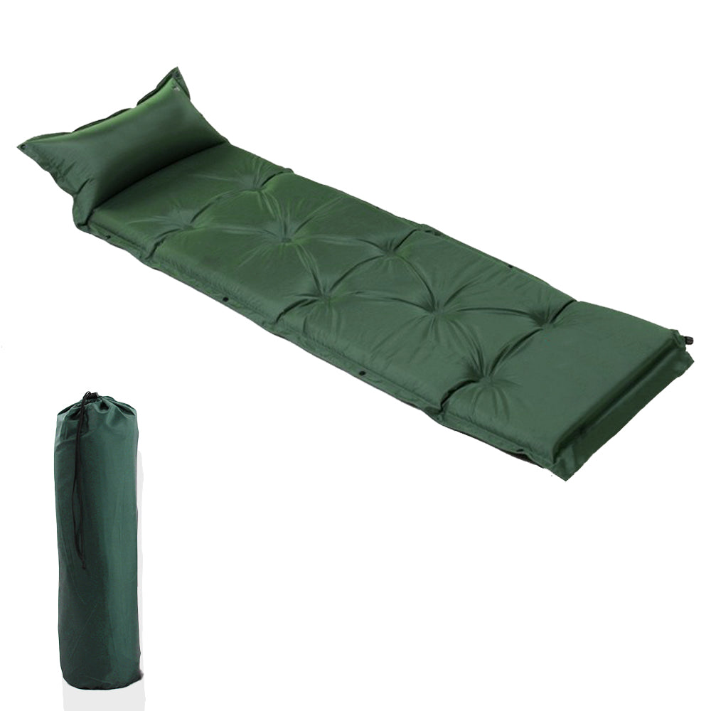 LMA 180X60X3cm Inflatable Camping Mattress with Pillow FX-8889-1