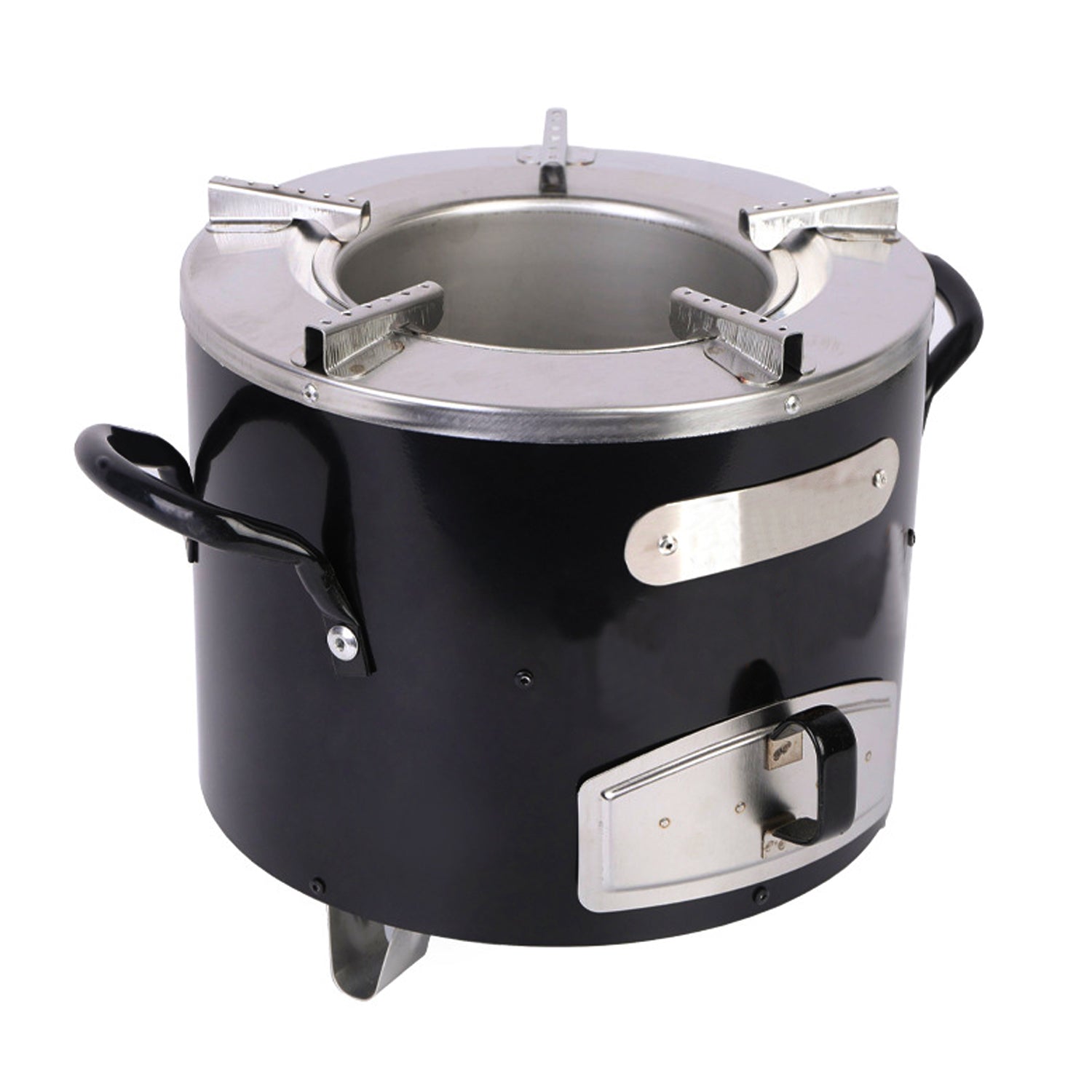Modern Stainless Steel Charcoal Stove & Braai - Mbaula FX-9191