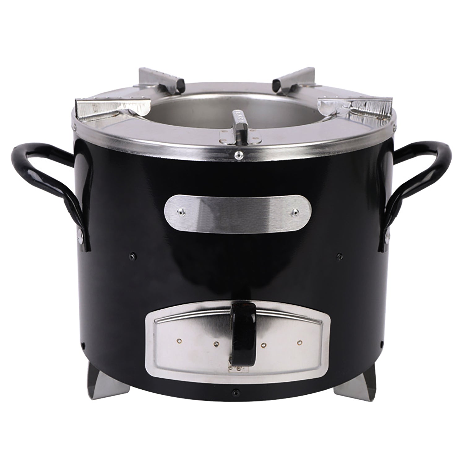 Modern Stainless Steel Charcoal Stove & Braai - Mbaula FX-9191