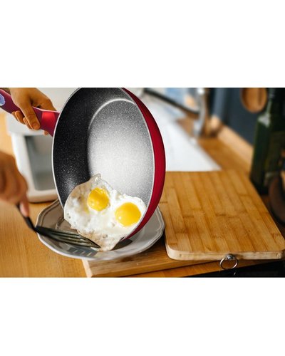 Berlinger Haus Deep Frypan 20 Cm Burgundy Metallic Line