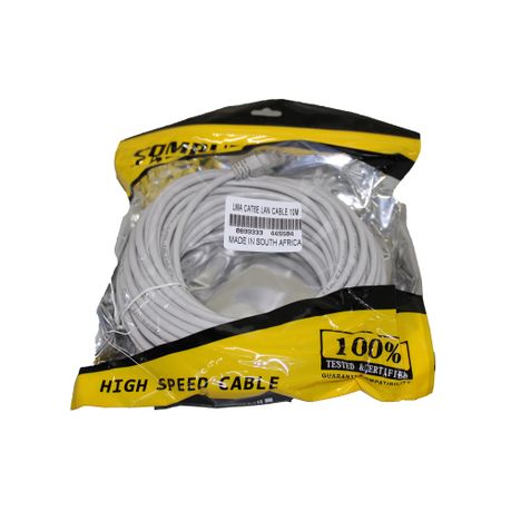 LMA Cat 6e Network Cable - Patented High Speed Ethernet Cable Grey color