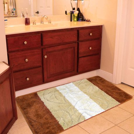 60x100cm 3 Piece Turkish Toilet Mat & Cover Set with Non-Slip Under P/B/I