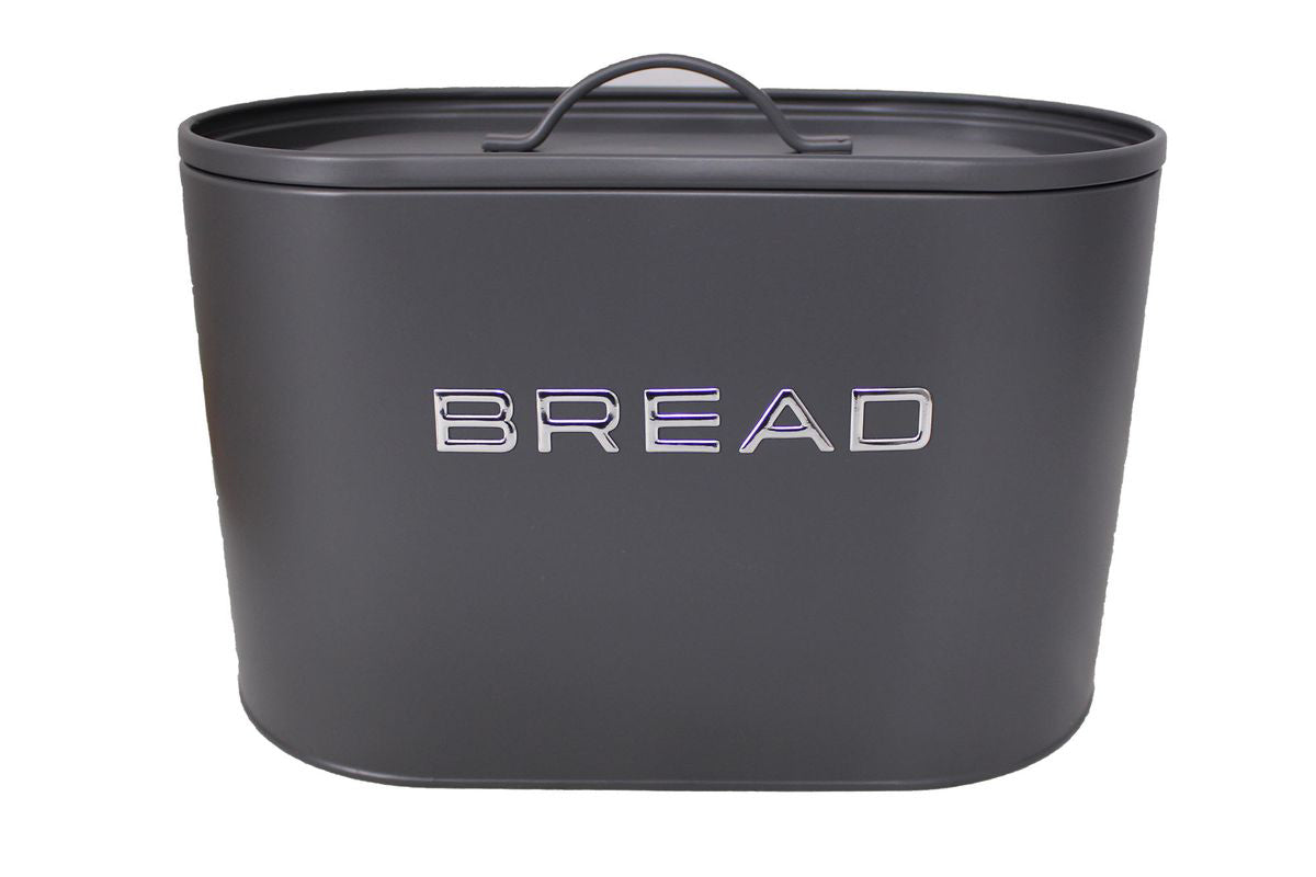 2 Loaf 3D Icon Bread Bin and Canisters with Long Stem Serving Spoons - 7 Piece