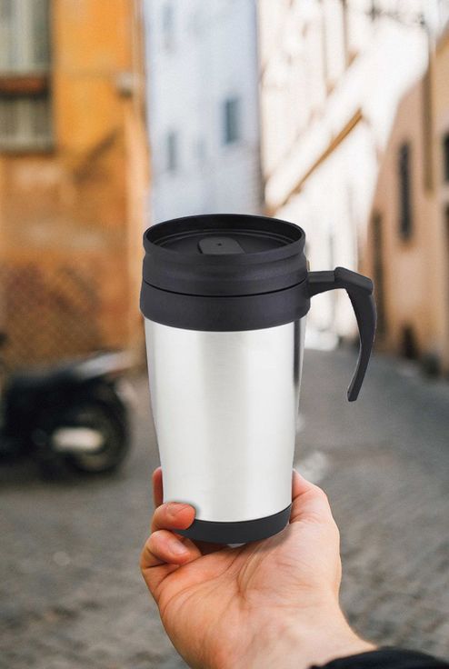 400ml Insulated Stainless Steel Hot and Cold Travel Mug