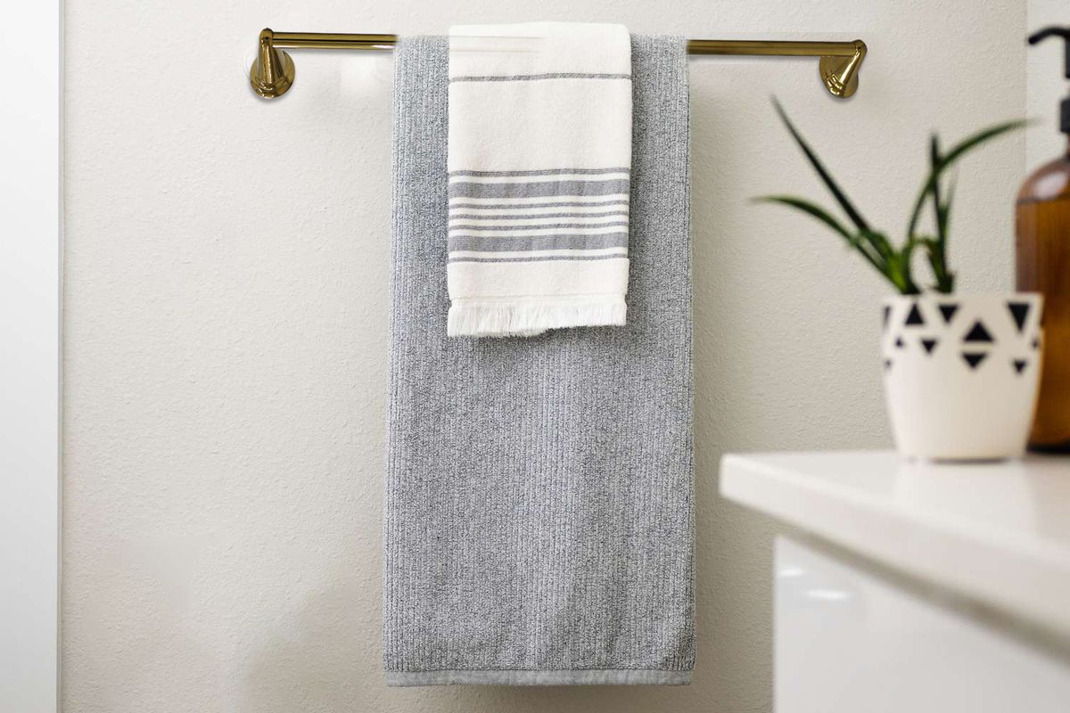 LMA 6 Piece Chrome and Frosted Glass Accessory Set