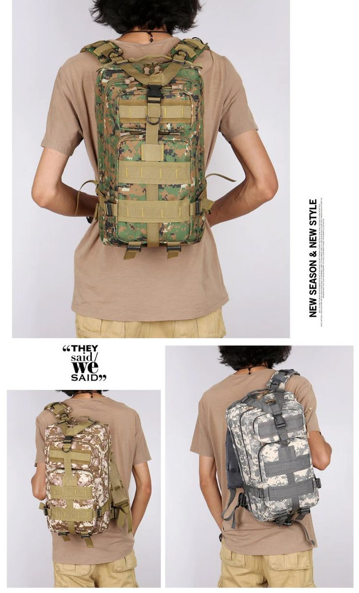 Free Knight 40L Outdoor Military Motif Tactical Waterproof Backpack FK9252