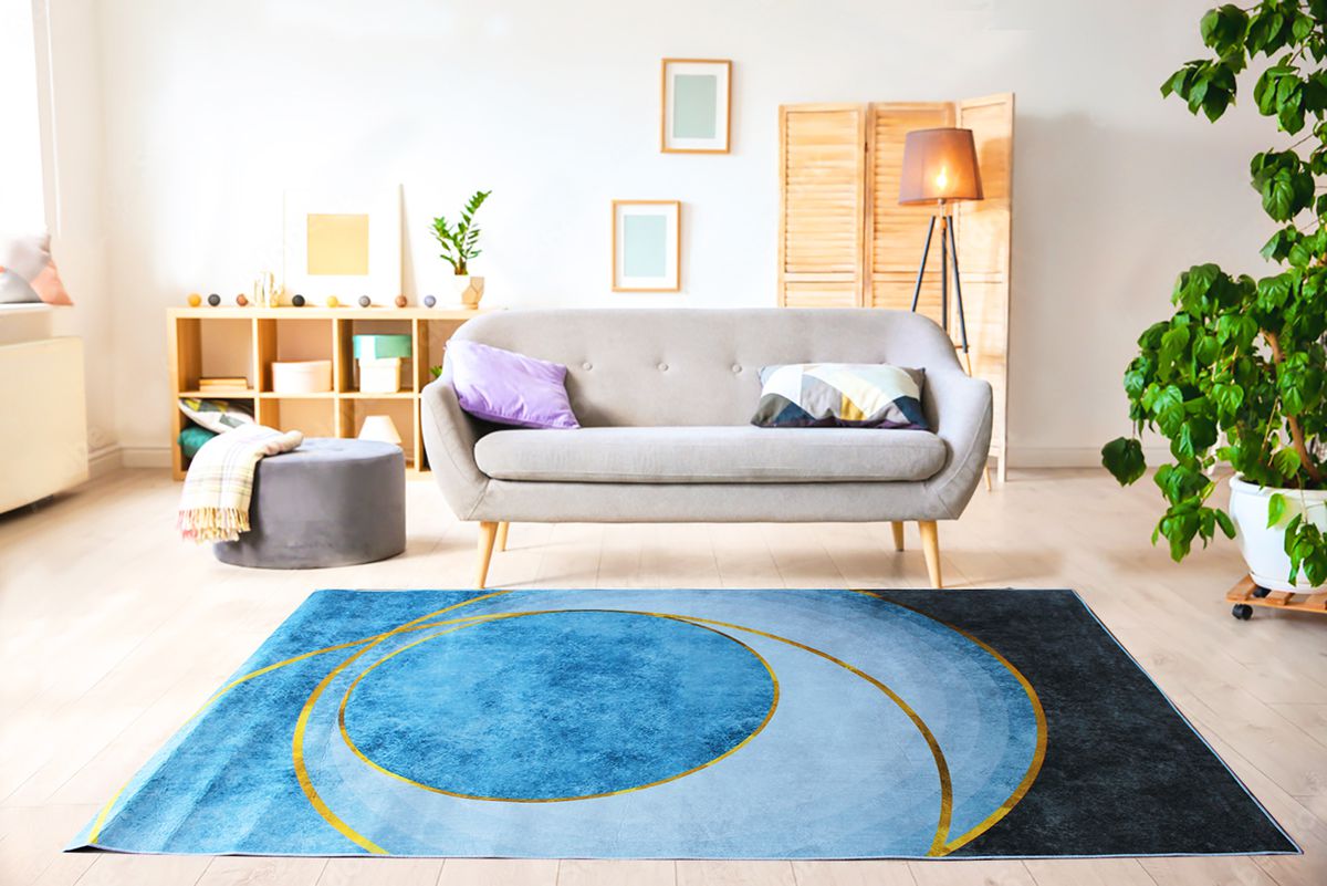 230cmx160cm LMA Authentic 3D Printed Design Lightweight Rug - NR04