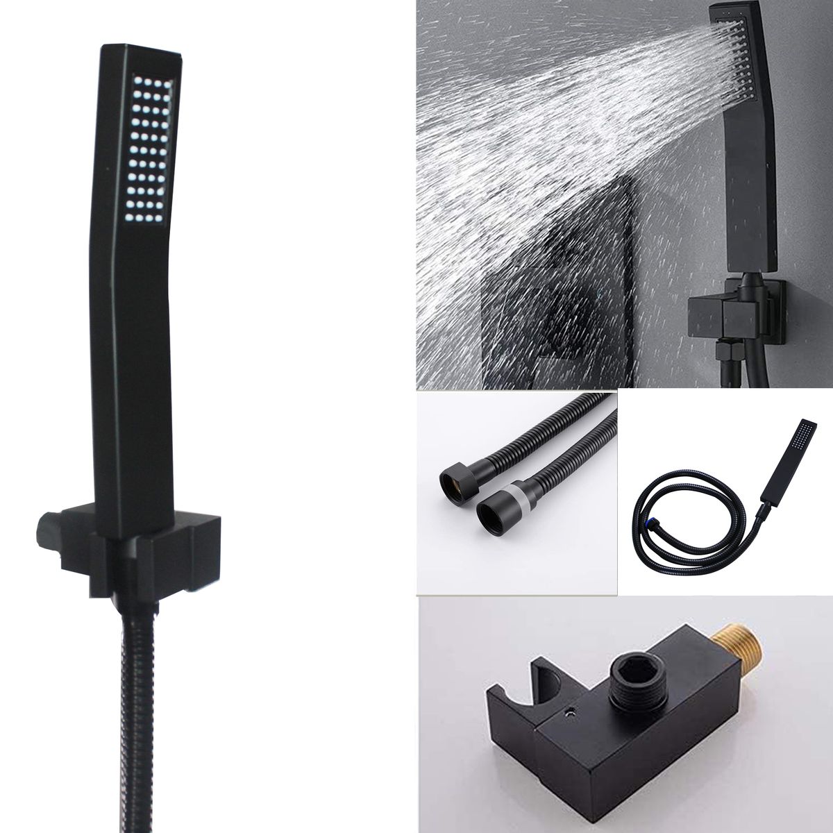 LMA Concealed 3 Way Shower & Bathtub Spout System with In-Wall Diverter