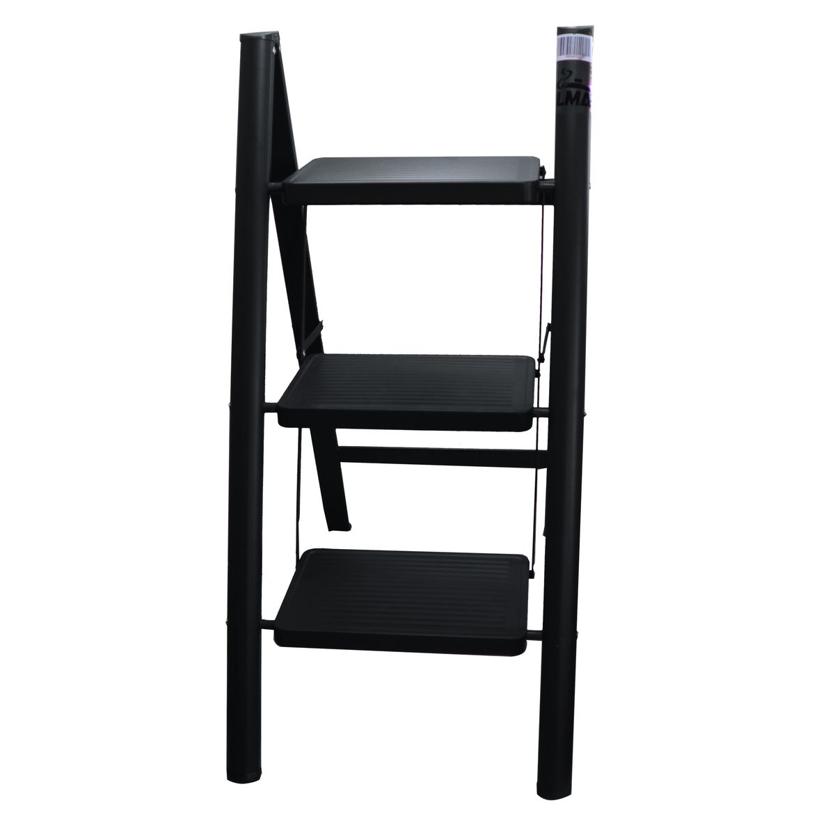 LMA 3 Step Home & Office Steel Folding Ladder - 150Kg Capacity