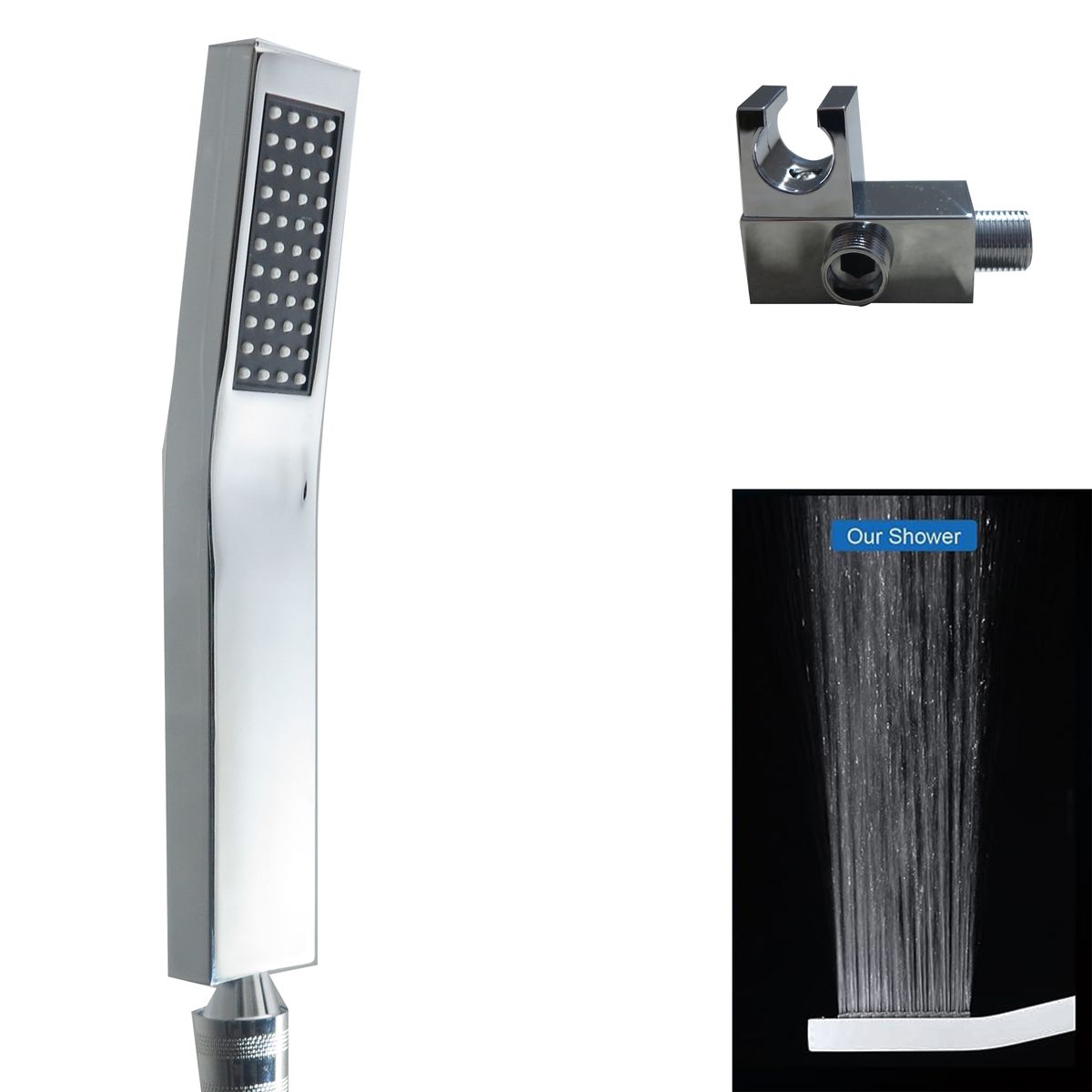 LMA Concealed 3 Way Shower & Bathtub Spout System with In-Wall Diverter