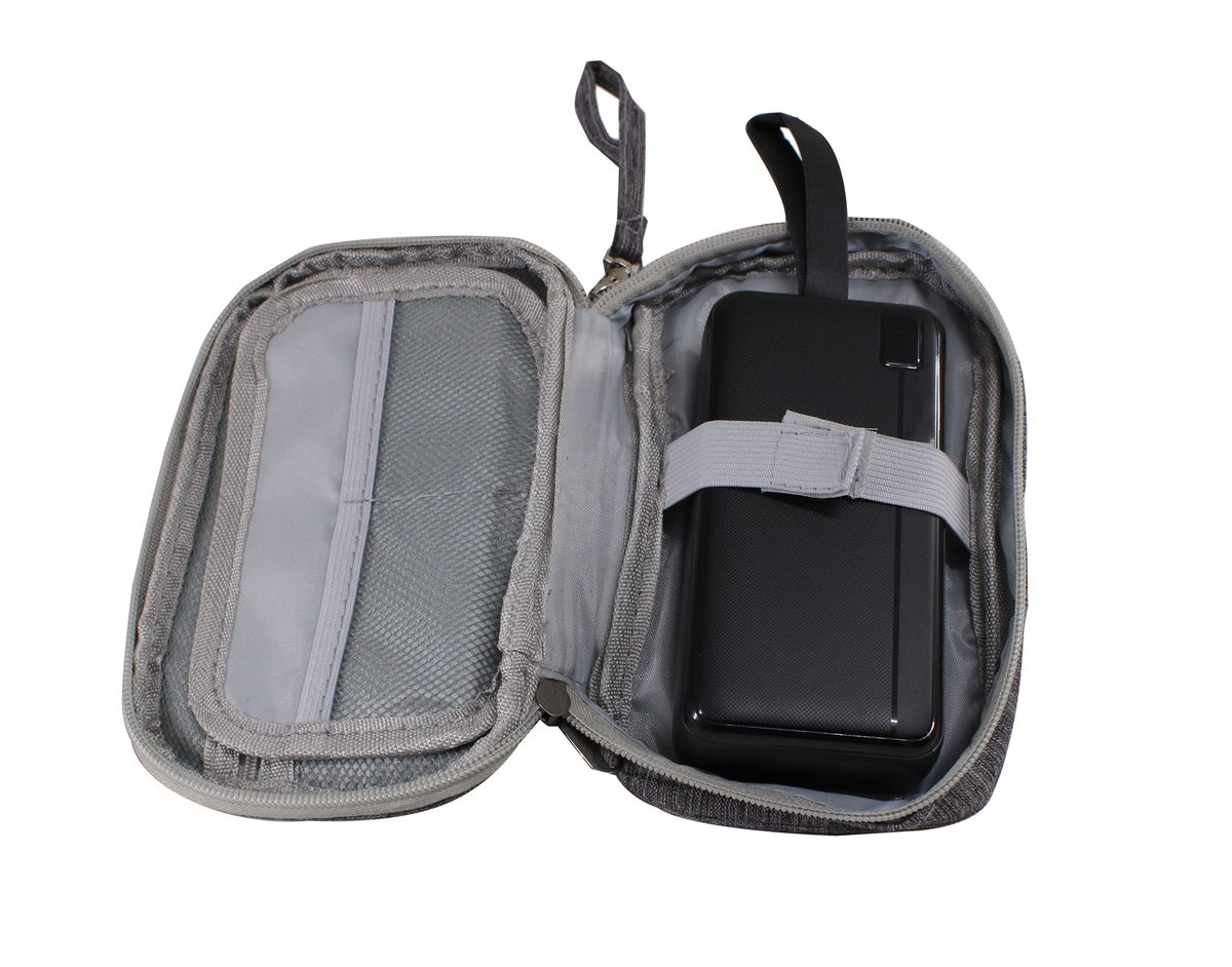 30000mAh 2.1A Fast Charging Dual USB Output Power Bank ALSS23 & Carry Pouch