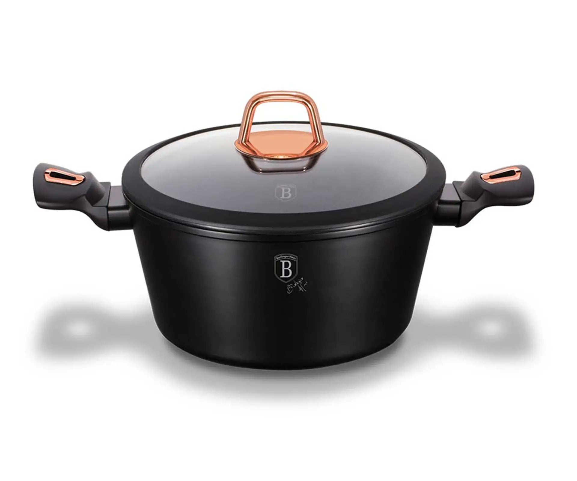 Berlinger Haus 14 Piece Cookware set - Black Rose