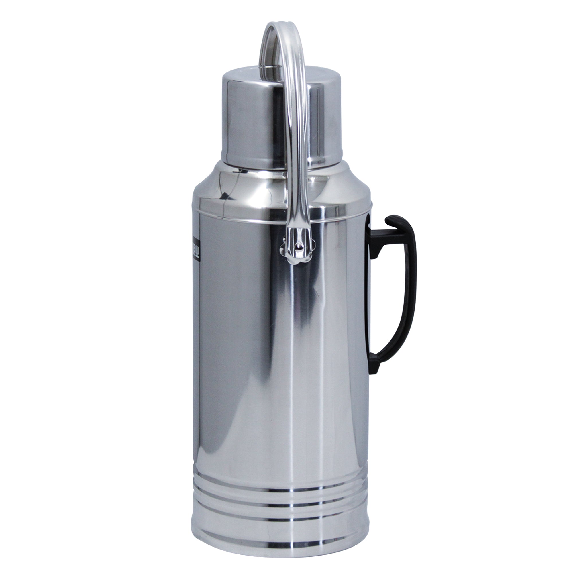 3.2L Steel Glass-Inner Vacuum Insulated Flask and 4.1 Litre Electric Kettle