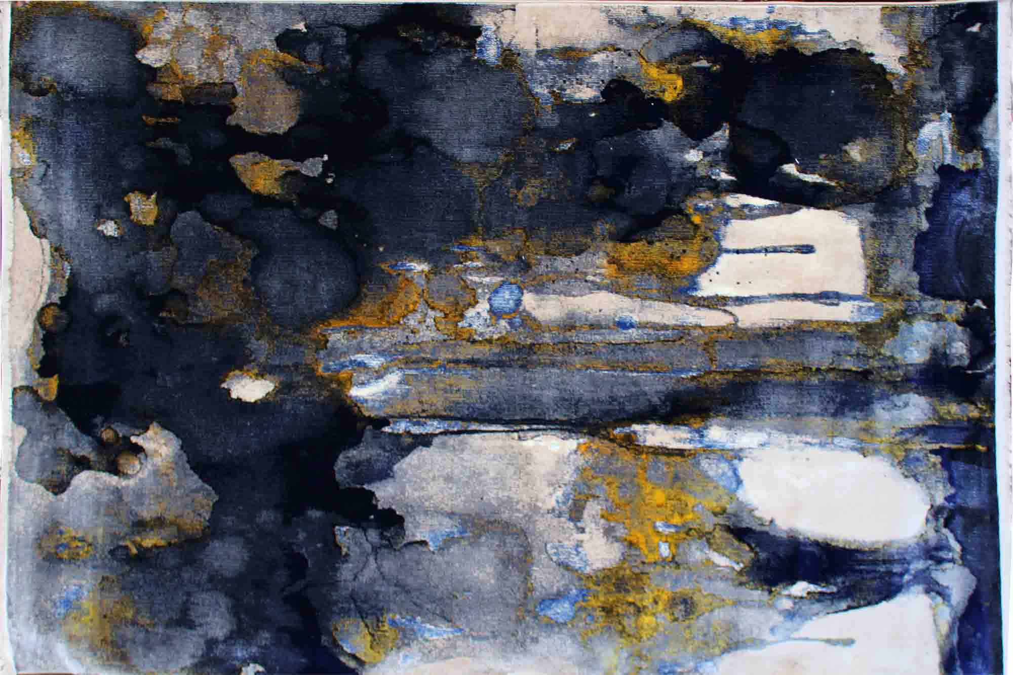 235x160cm Authentic Turkish Cappadocia Quality Woven Rug - Beige / Navy 9730A