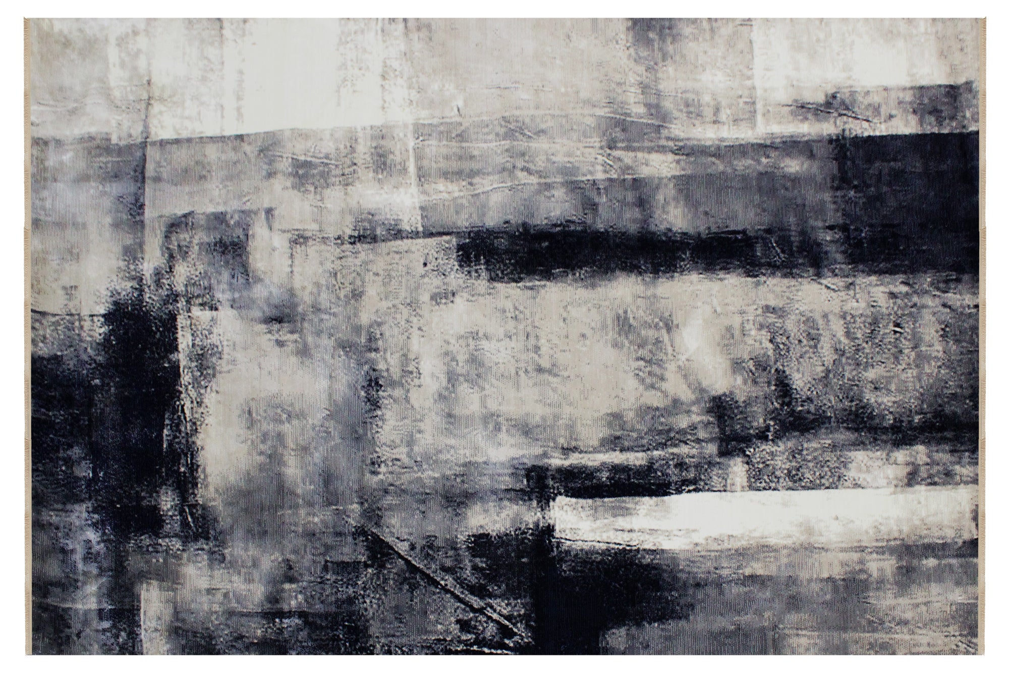 235x165cm Authentic Turkish Cappadocia Quality Woven Rug - Beige / Blue 9737A