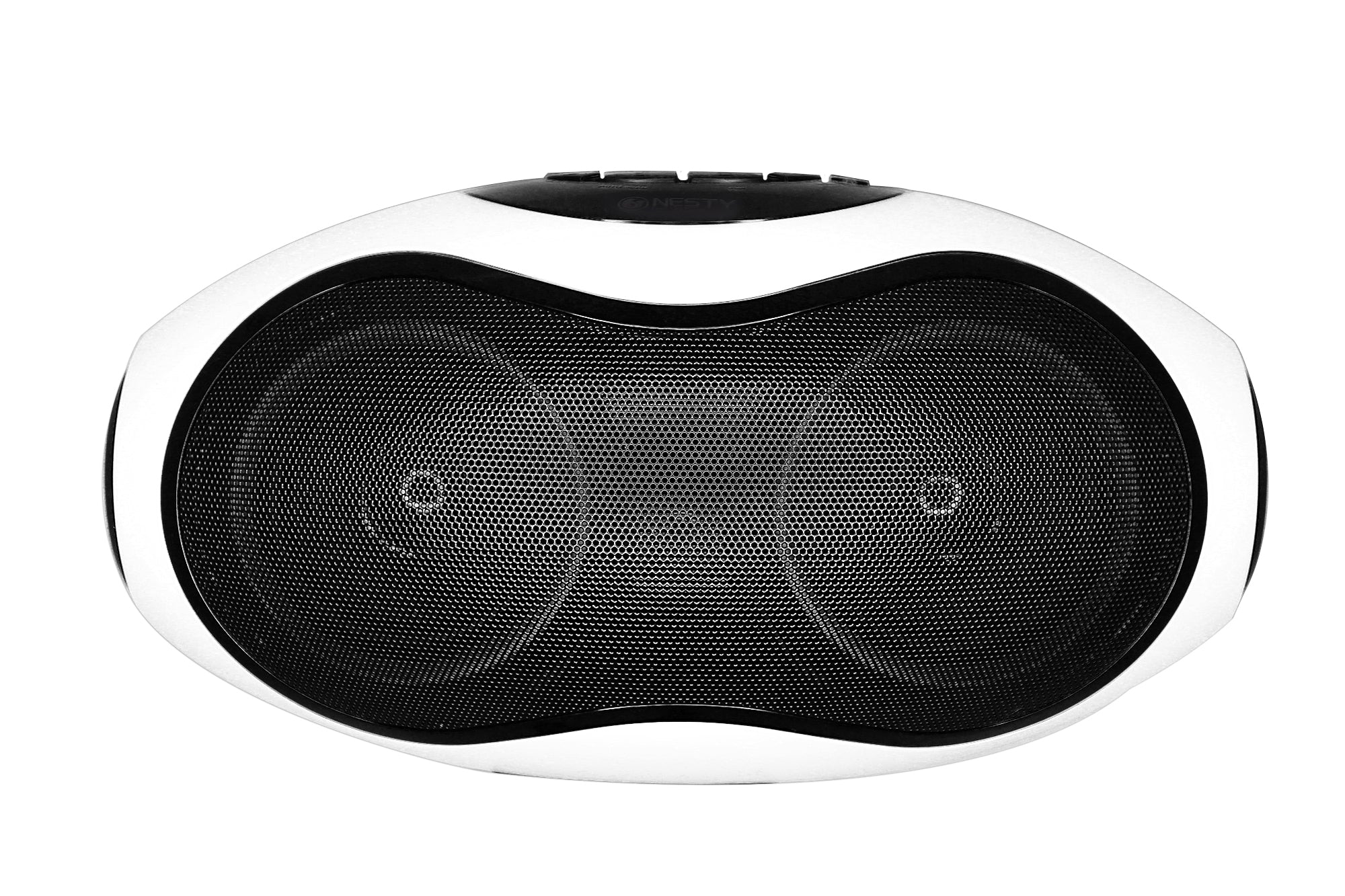 A2DP Robot Head Bluetooth Speaker with EQ Function & Bass Maximiser - White
