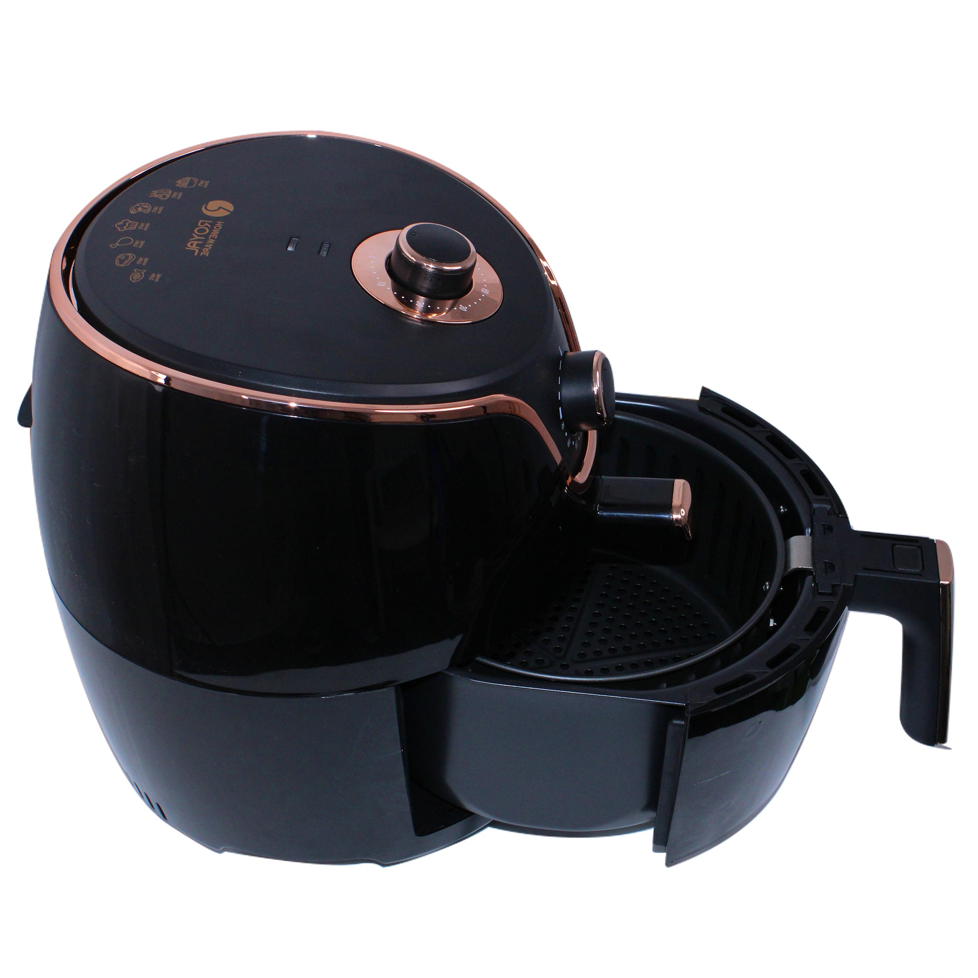 1400 Watt 3.5L Healthy Living Domestic Air Fryer & Baking Unit -Black Gold