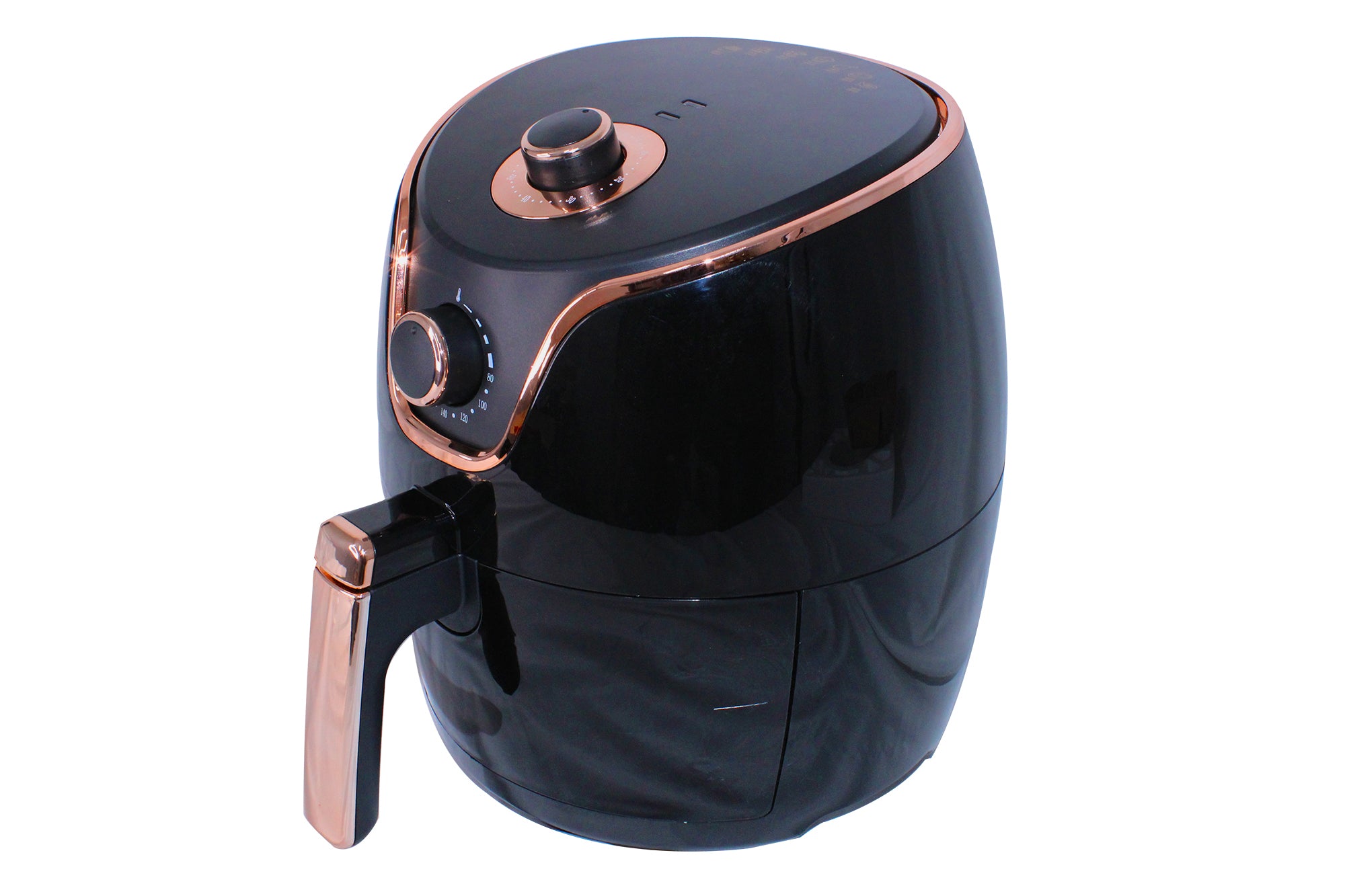 1400 Watt 3.5L Healthy Living Domestic Air Fryer & Baking Unit -Black Gold