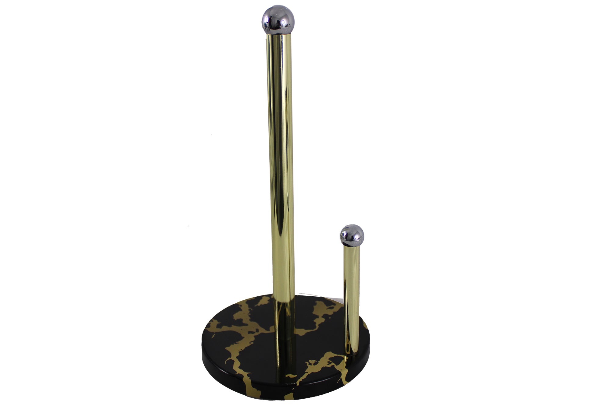 Weighted Stainless Steel Counter Top Paper Towel Holder - Marble