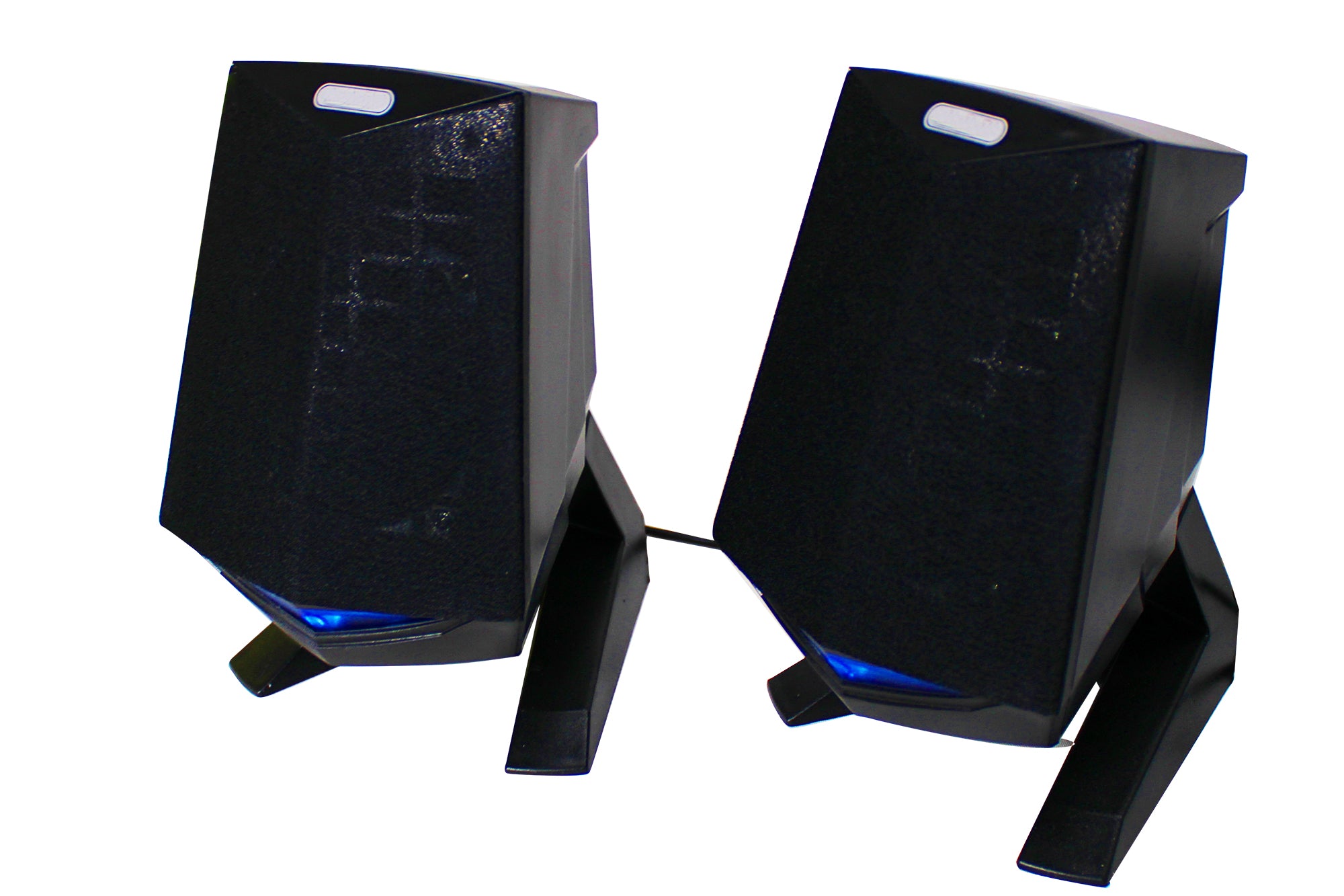 USB 2.0 6-Watt HiFi Laptop Speaker Set with LED Power Lamp - Wired