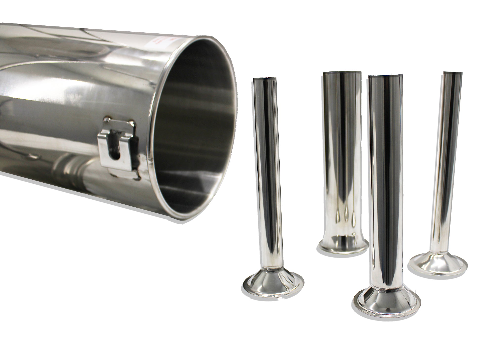 LMA Heavy Duty Stainless Steel Sausage Filler & Metallic Funnels