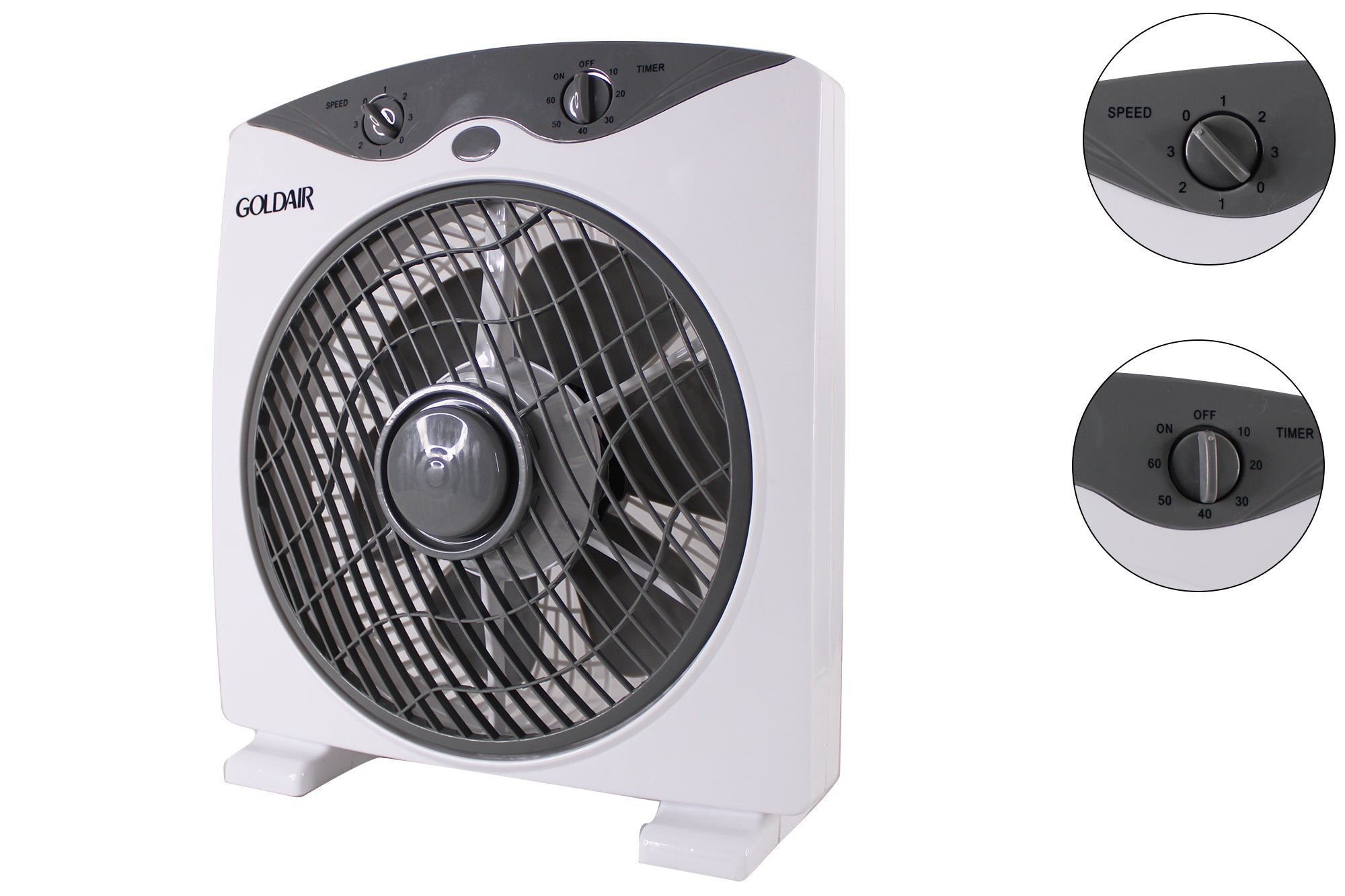 Goldair - 25cm Slimline Box Fan