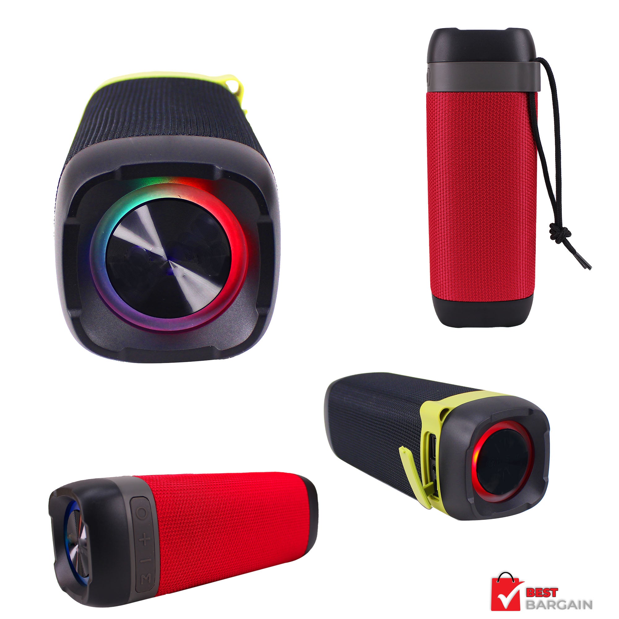 TWS Enabled Bluetooth Speaker with Dual 2" Speakers & Strap - 209 Mini