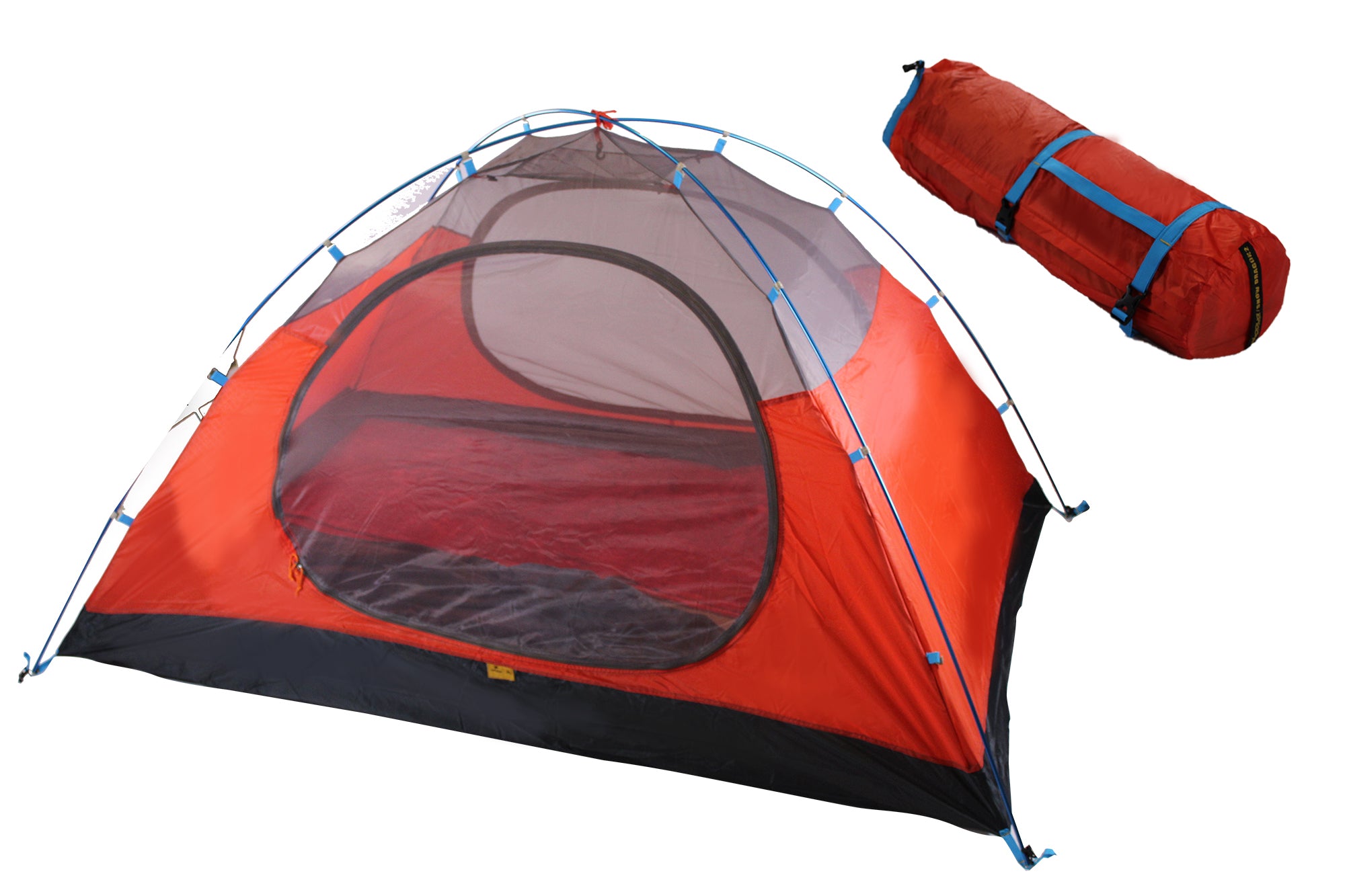 2 Sleepers Ventilated Dome Tent with Waterproof Night Cover