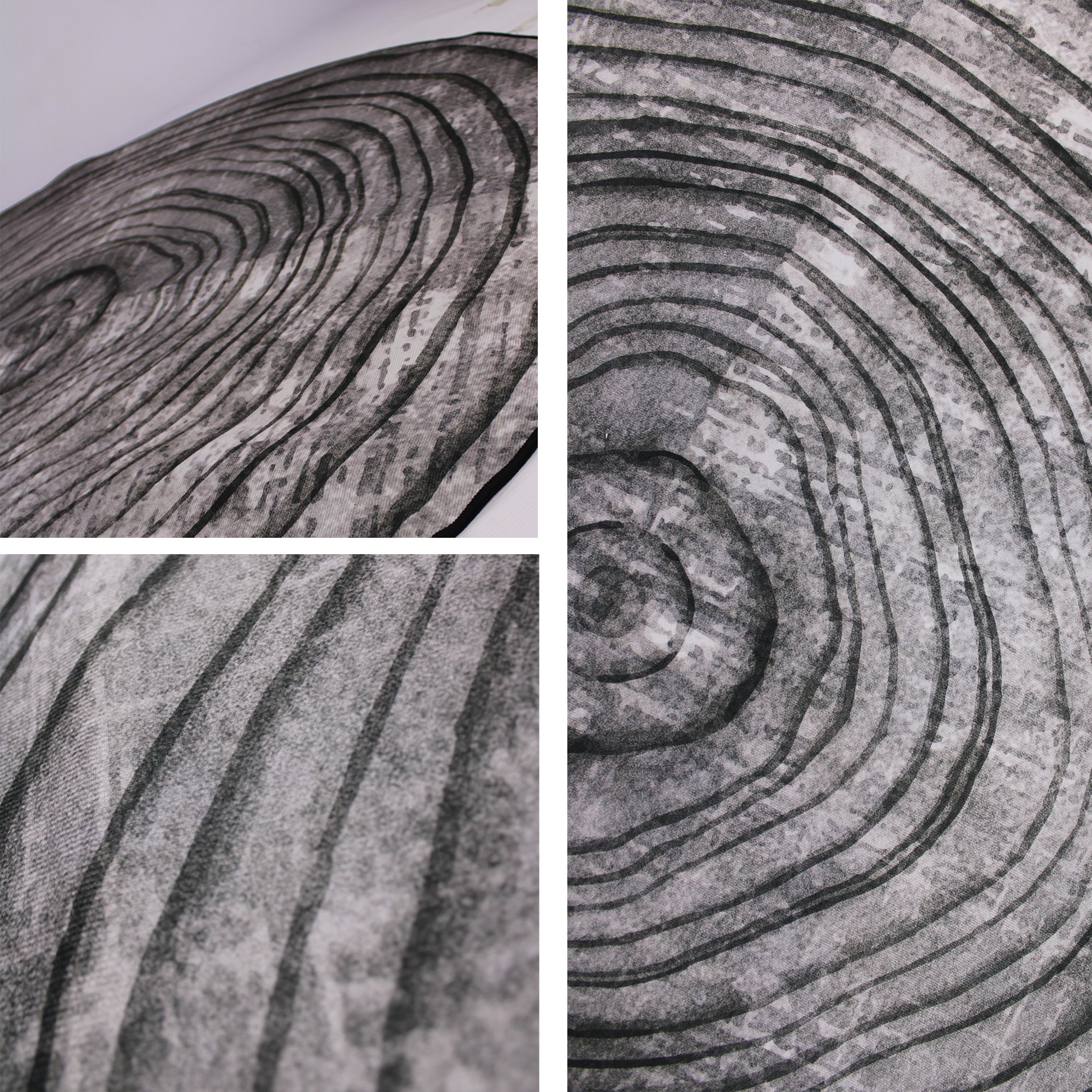 160cm Round LMA Branded 3D Printed Area Rug Lightweight - RCX45