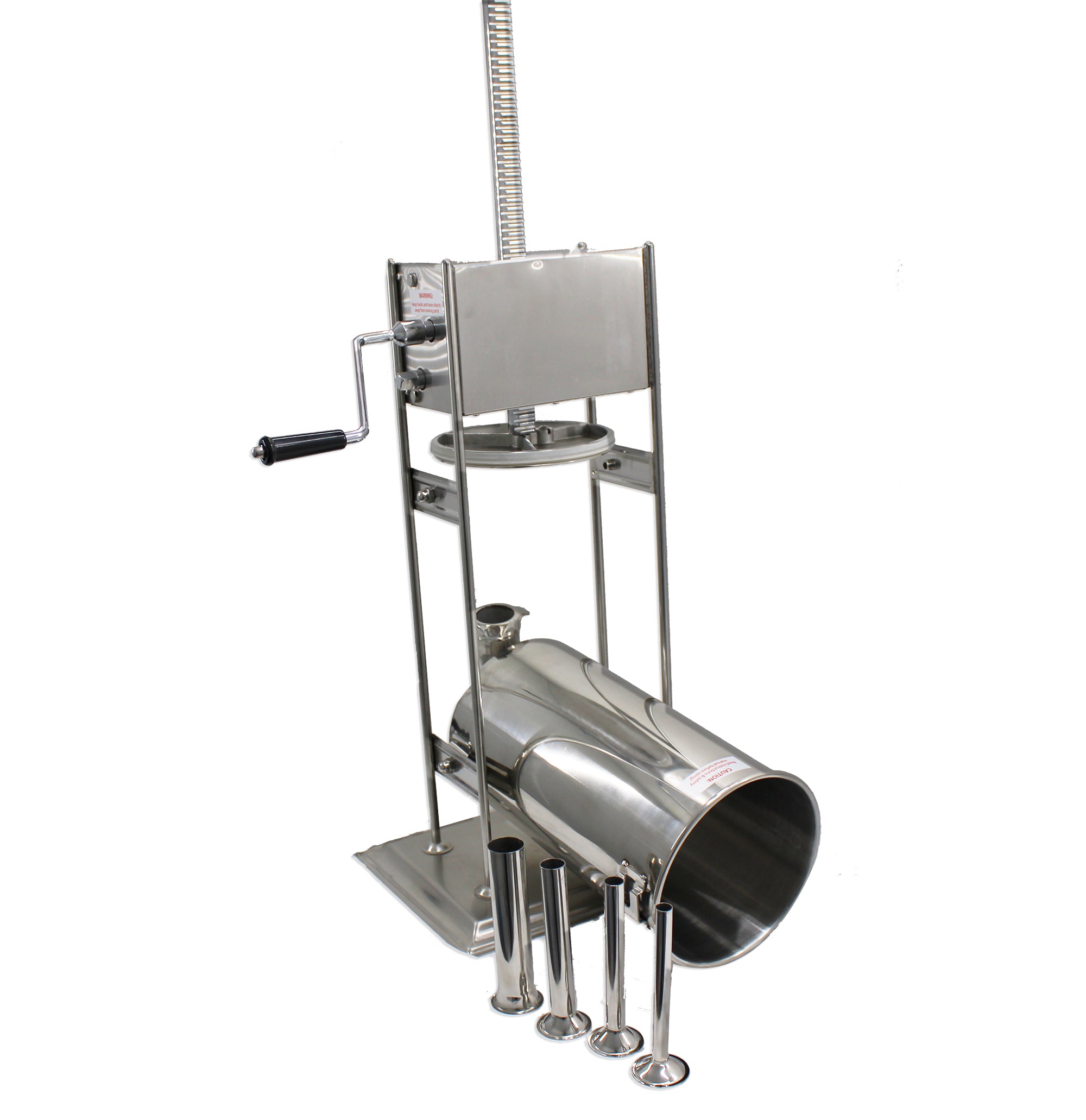 LMA Heavy Duty Stainless Steel Sausage Filler & Metallic Funnels