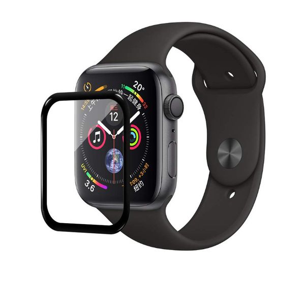 44mm GPS 3D Tempered Glass Screen for Apple Watch Series 4 - Full Edge