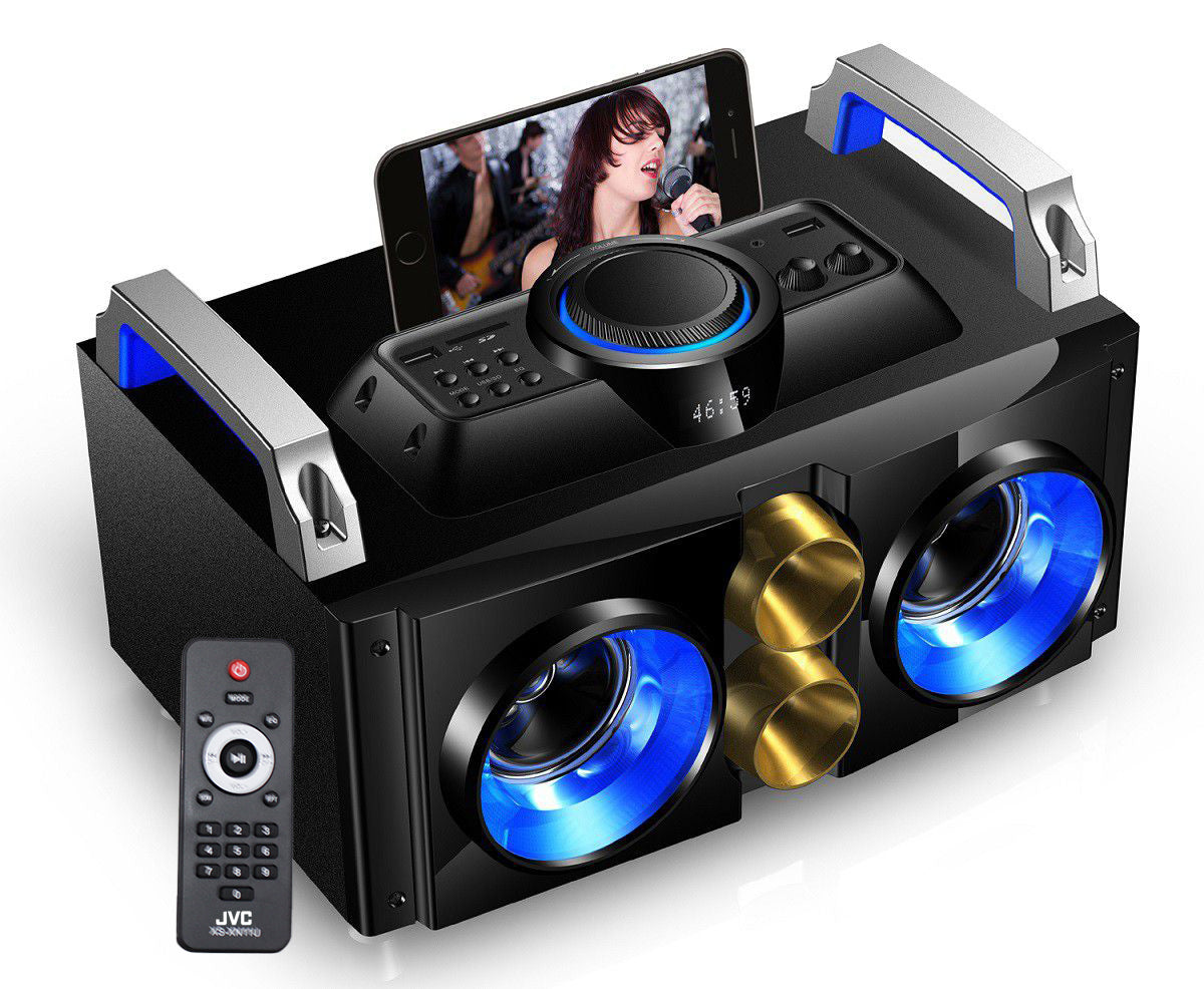 JVC 2.1 Multimedia Bluetooth Speaker with Built In Amplifier & Remote XSXN11U