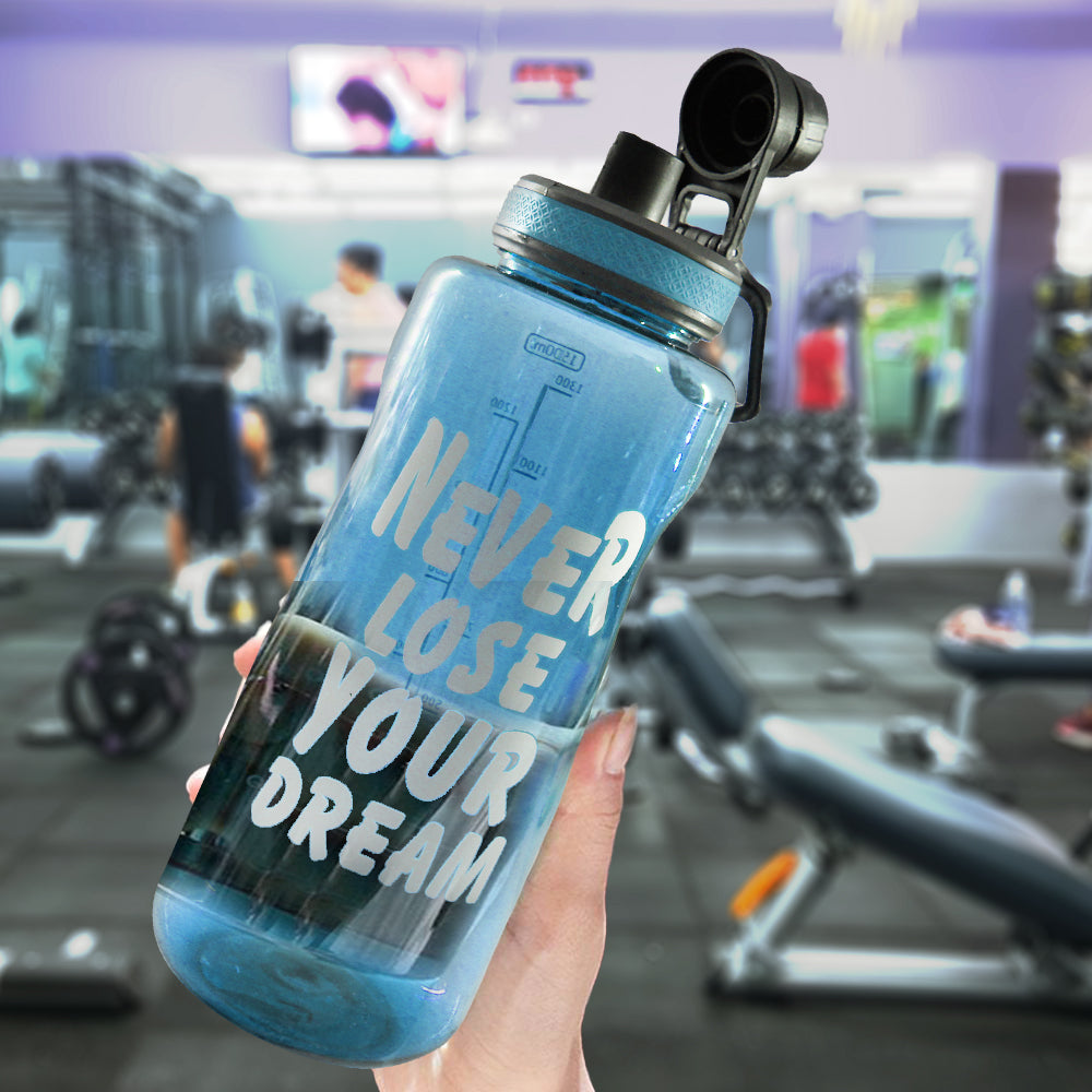 1500ml x3 Never Lose Your Dream Sky Plastic Water Bottles with Screw Lid