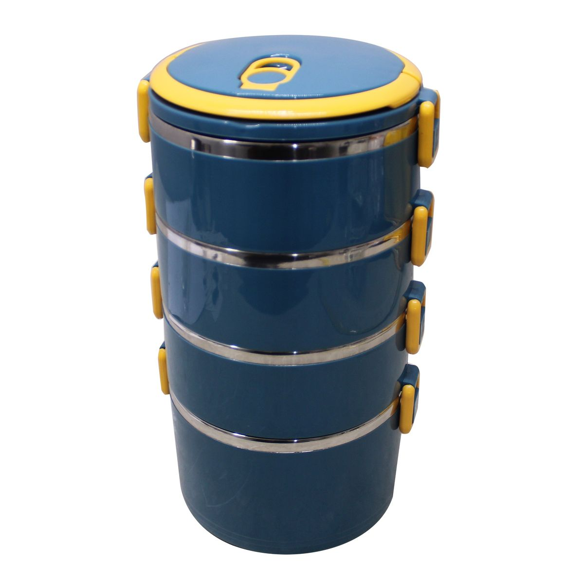 LMA 4 Tier Stackable Insulated Bento Box and Tote Bag