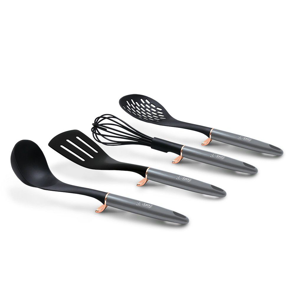 Berlinger Haus 4-Piece Nylon Kitchen Utensil Set - Moonlight Edition