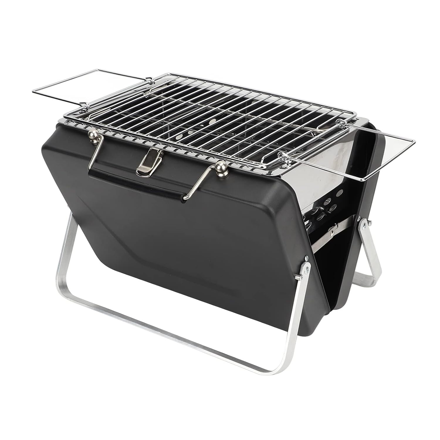 LMA 28x20x22cm Portable Folding Charcoal Braai Grill and Carry Case FX-9206