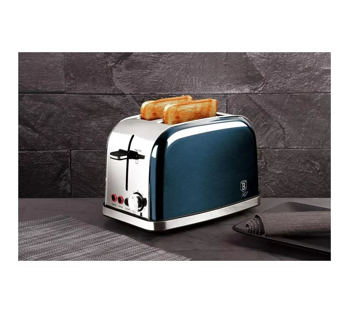 Berlinger Haus 2-Slice Stainless Steel Toaster - Aquamarine