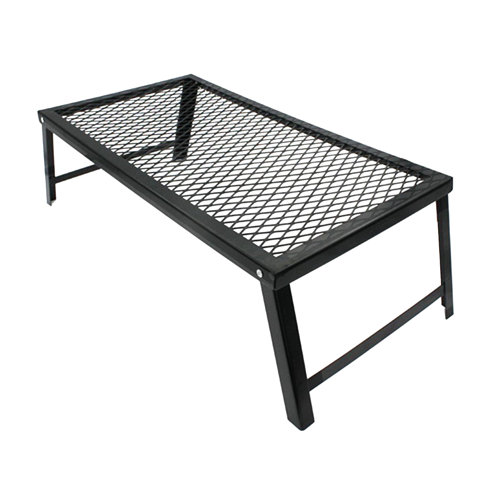 55x30x20cm LMA Folding Portable Braai Mesh Stand & Camping Table FX-7084