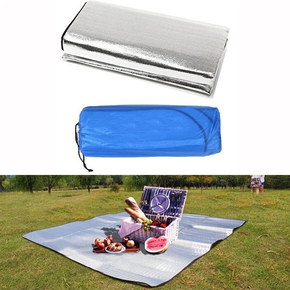 200x200cm All-Purpose Waterproof Folding Aluminum Foil Camping Sleeping Mat FX8968