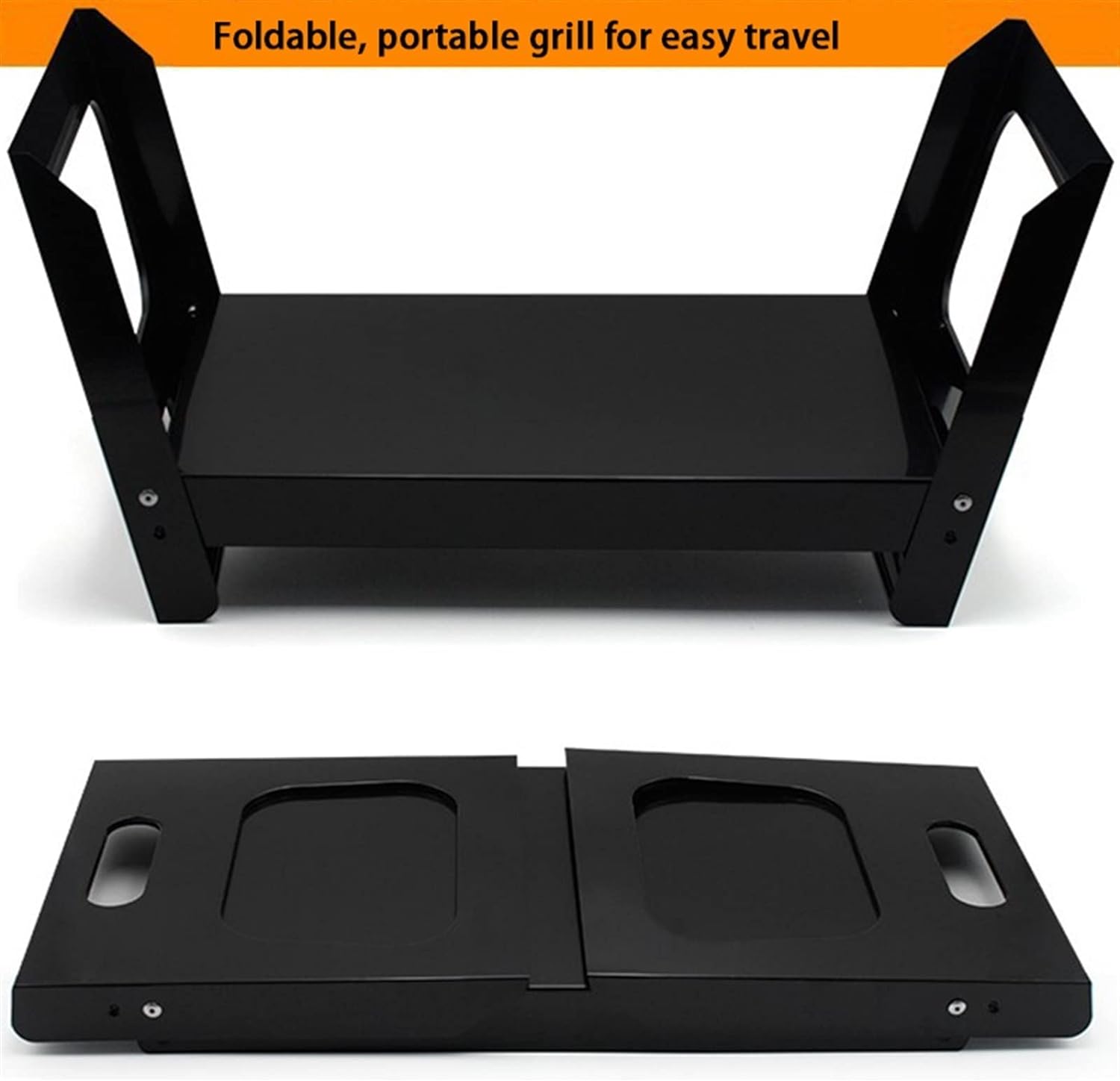Compact & Lightweight Portable Folding Braai Stand - 35x22x20cm FX-9204